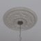 Ekena Millwork Baltimore PVC Medallion (Canopies up to 7 3/4"), 22"OD x 3 1/2"ID x 1"P, Metallic Mist CMP22BAEPE - alternate 7